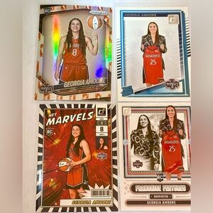 Georgia Amoore Basketball Cards Washington  Mystics